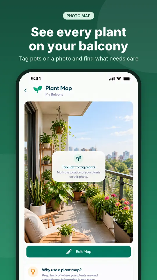 Plantiqo screenshot 7: See every plant on your balcony